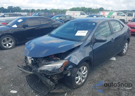 2018 Toyota Corolla Le z USA, uszkodzony, nr VIN 2T1BURHE6JC970041